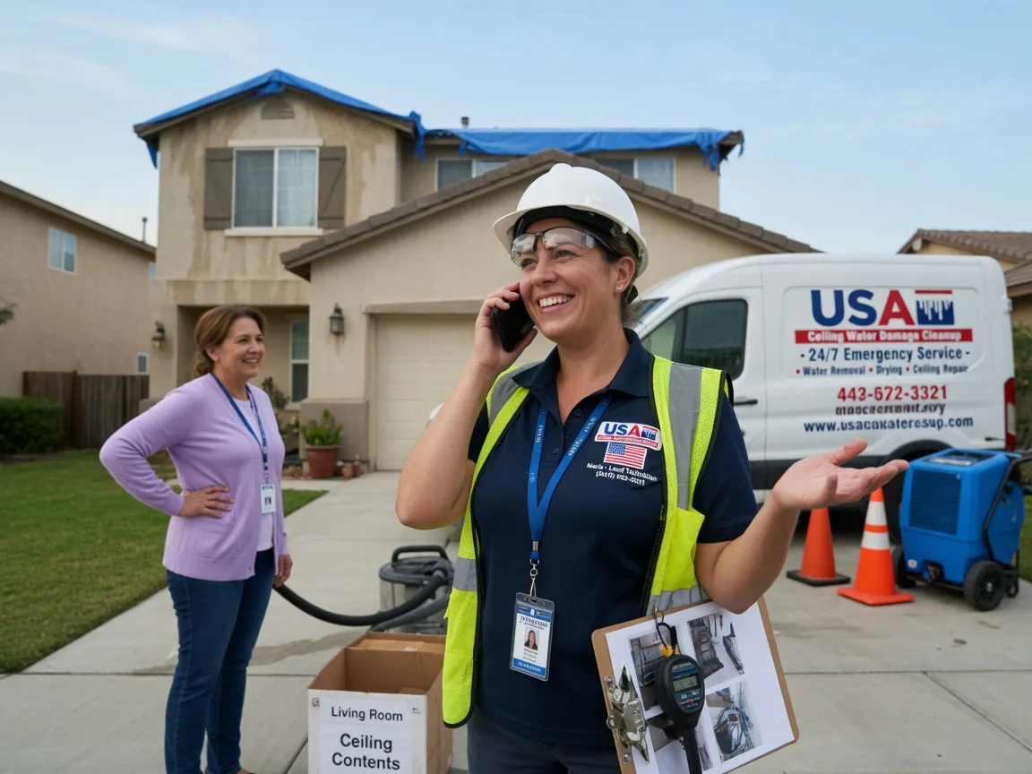 Ceiling Water Damage Restoration Blodgett, OR FAQs